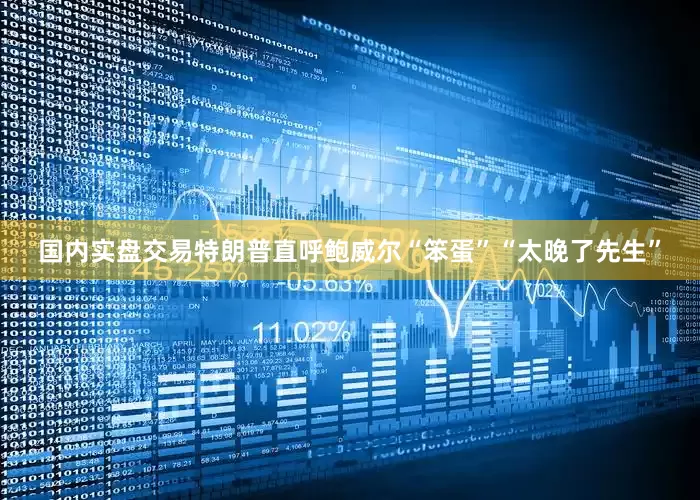国内实盘交易特朗普直呼鲍威尔“笨蛋”“太晚了先生”